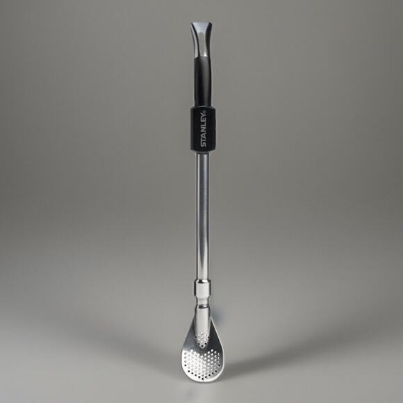 🔥Stanley Yerba Mate Stainless Steel Classic Bombilla Flow Straw Black BNIB🔥 - Picture 2 of 4